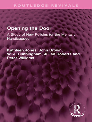 cover image of Opening the Door